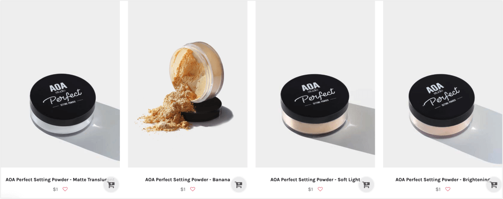 Shop MissA - The Original Dollar Makeup