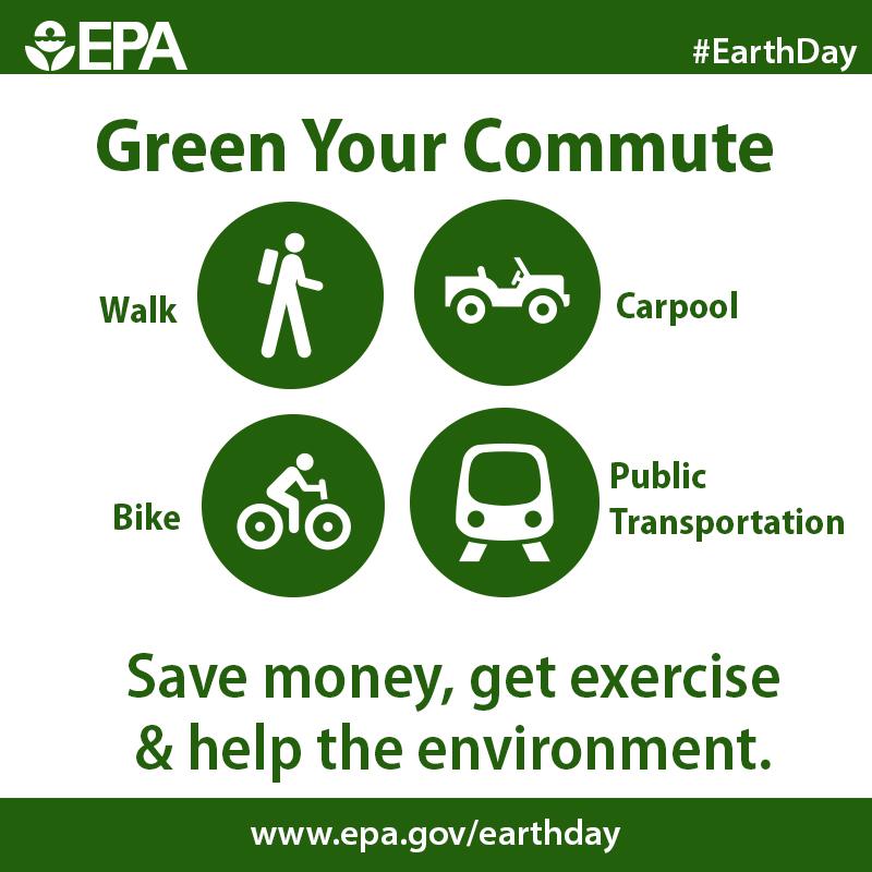 Earth Day - Green Your Commute | To get exercise and limit y… | Flickr