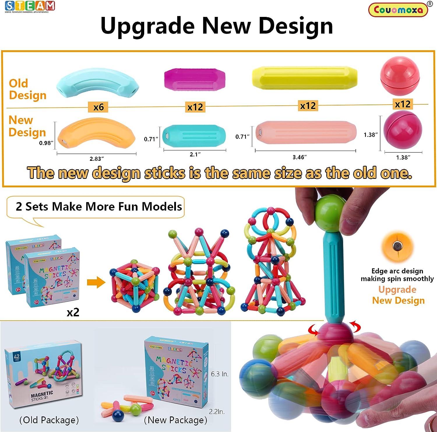 Unleash Your Child's Imagination with Magnetic Building Tile Toys